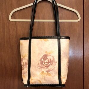 MAXX New York Floral Shoulder Tote Bag - Excellent Condition - No Flaws
